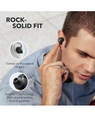 Upgraded, Anker Soundcore Liberty Neo True Wireless Earbuds, Pumping Bass, IPX7 Waterproof, Secure Fit, Bluetooth 5 Headphones, Stereo Calls, Noise Isolation, One Step Pairing, Sports, Work Out Upgraded, Anker Soundcore Liberty Neo True Wireless Earbuds, Pumping Bass, IPX7 Waterproof, Secure Fit, Bluetooth 5 Headphones, Stereo Calls, Noise Isolation, One Step Pairing, Sports, Work Out